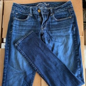 Straight A&E jeans
